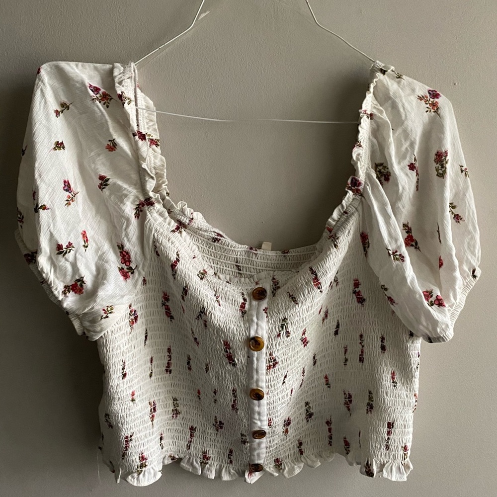 Ruched off the shoulder top